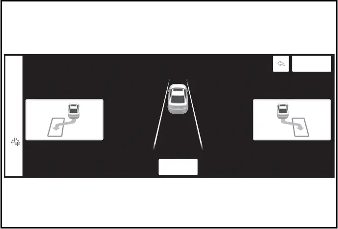 Registering a parking space