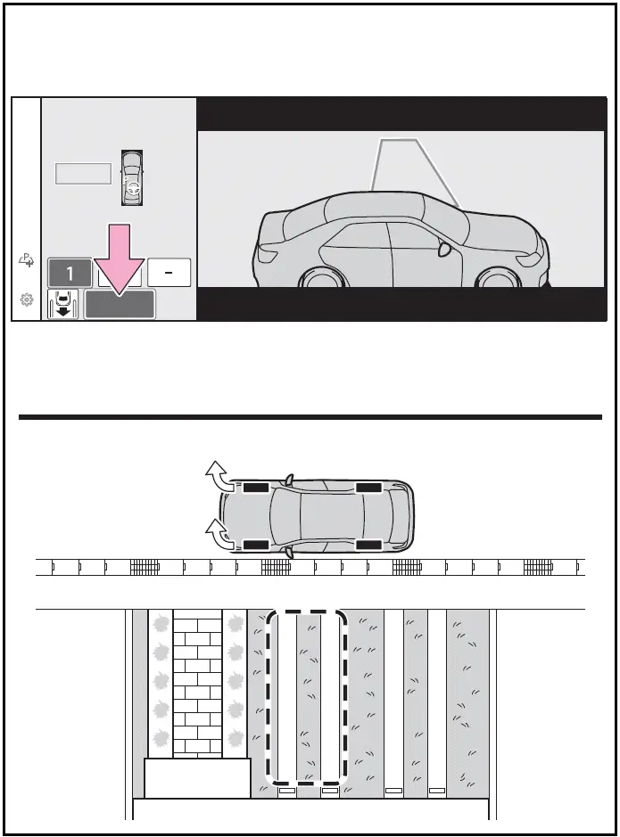 Registering a parking space