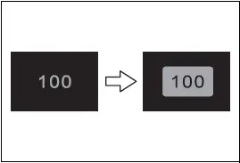 Indicator Toyota Prius 2024 - Set vehicle speed: Green in reverse display