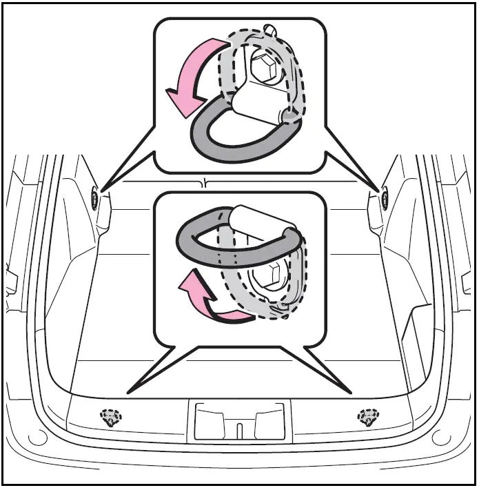 Cargo hooks | Toyota Prius 2024