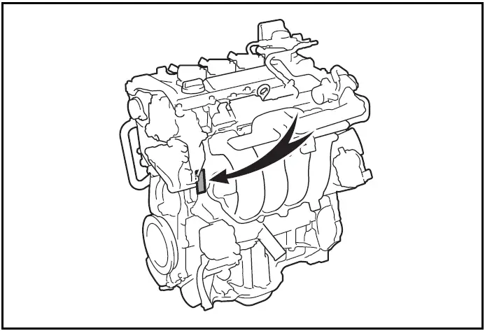 Engine number - Toyota Prius 2024-2025