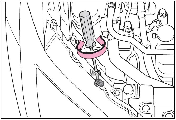 Adjusting the headlight aim | Toyota Prius 2024-25