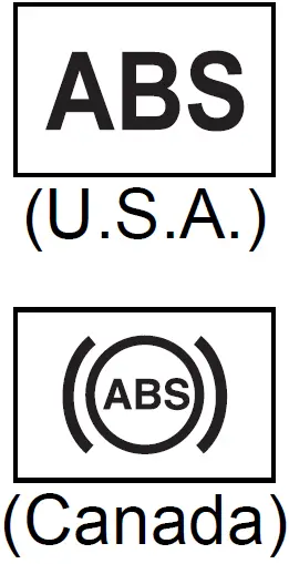 ABS warning light (warning buzzer) | Toyota Prius 2024