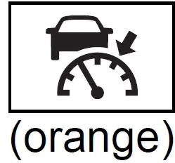 Dynamic radar cruise control indicator (warning buzzer) | Toyota Prius 2024