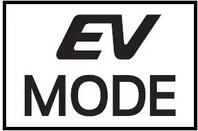 EV drive mode indicator - Toyota Prius 2024-2025