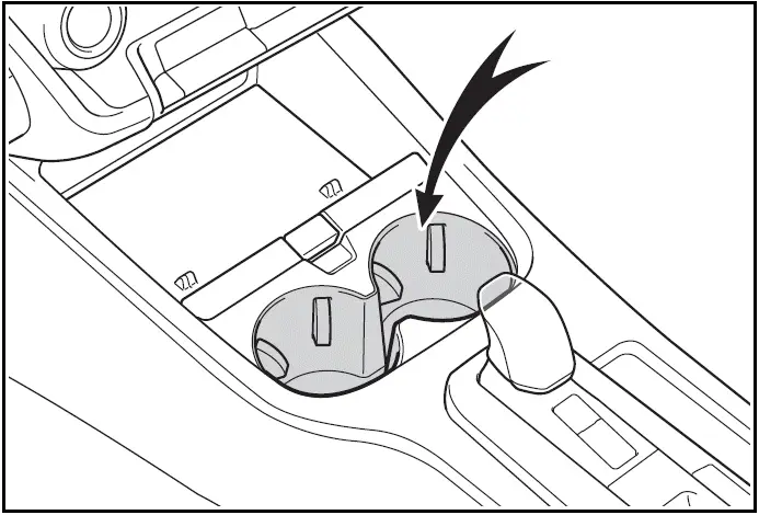 Cup holders | Toyota Prius 2024