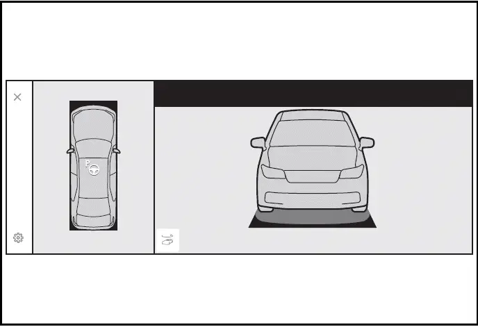 Perpendicular parking (forward/reverse) function