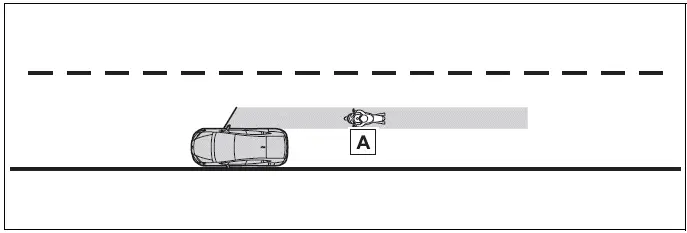 Objects that can be detected by the safe exit assist