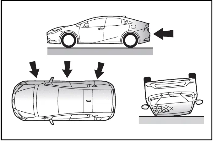 Toyota Prius - SRS front airbags