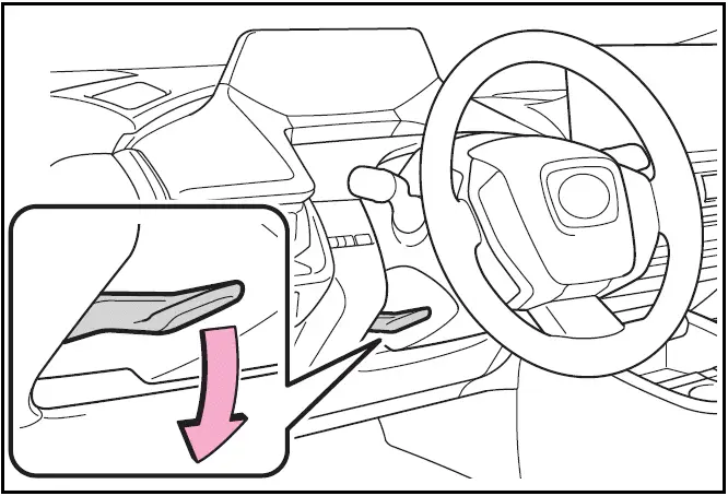 Adjustment procedure / Toyota Prius 