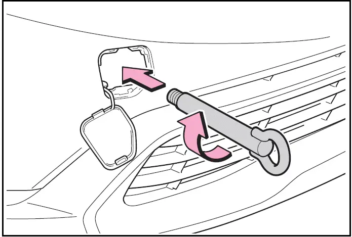 Toyota Prius 2024 Emergency towing procedure