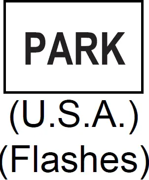 Toyota Prius (2024-2025) - Parking brake indicator