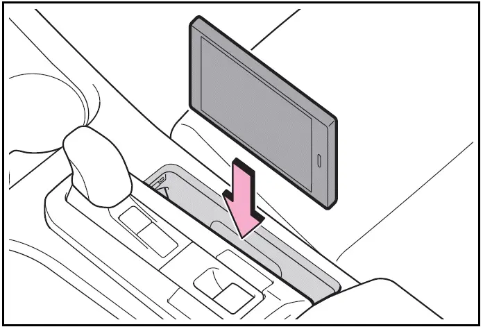 2024-2025 Toyota Prius - Using the wireless charger