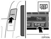 Toyota Prius: Headlights and turn signals (without automatic light control system). Type 2